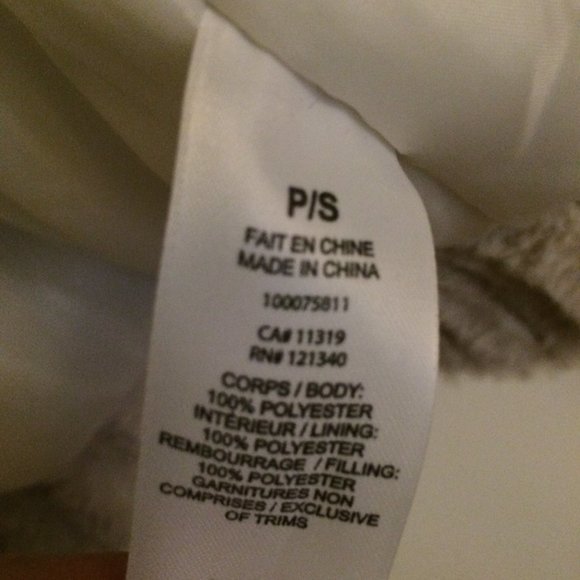 Garage Faux Fur Cream Bomber Jacket - Picture 7 of 8